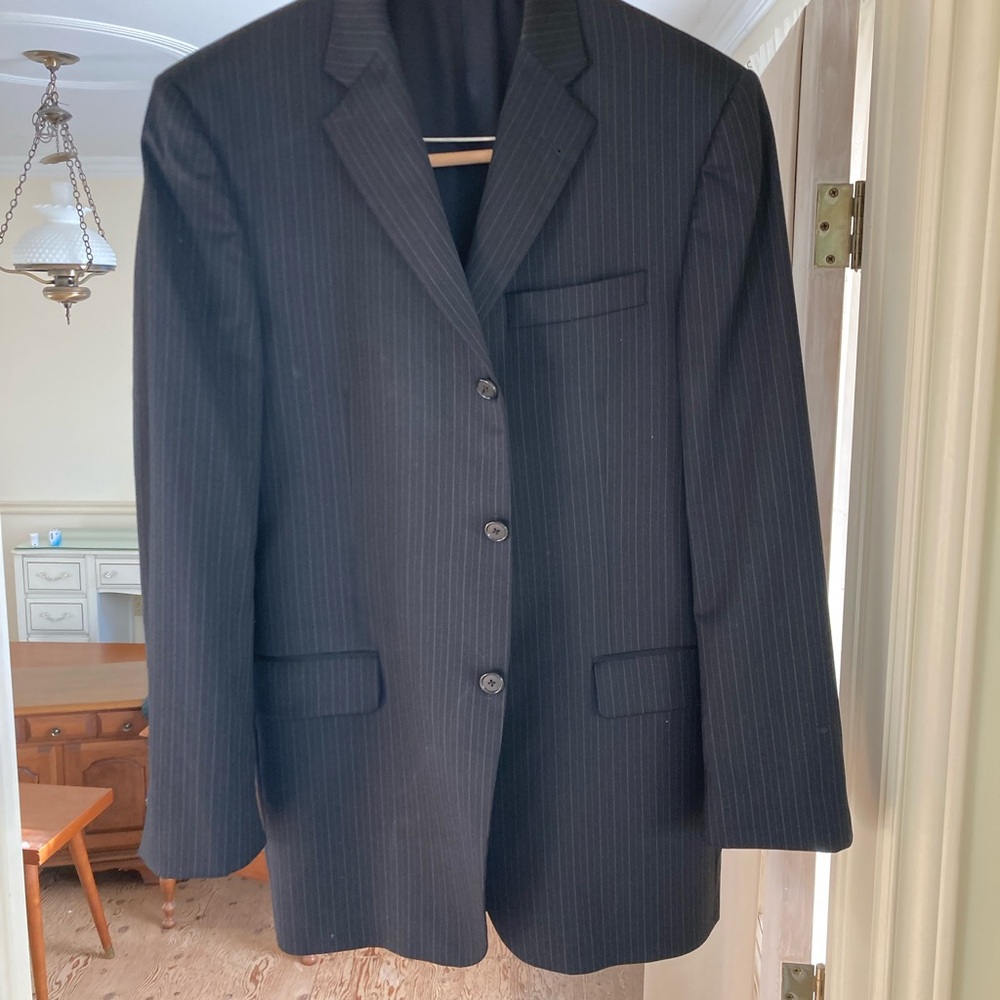 Burberry London Black Sport Coat Classic Blazer